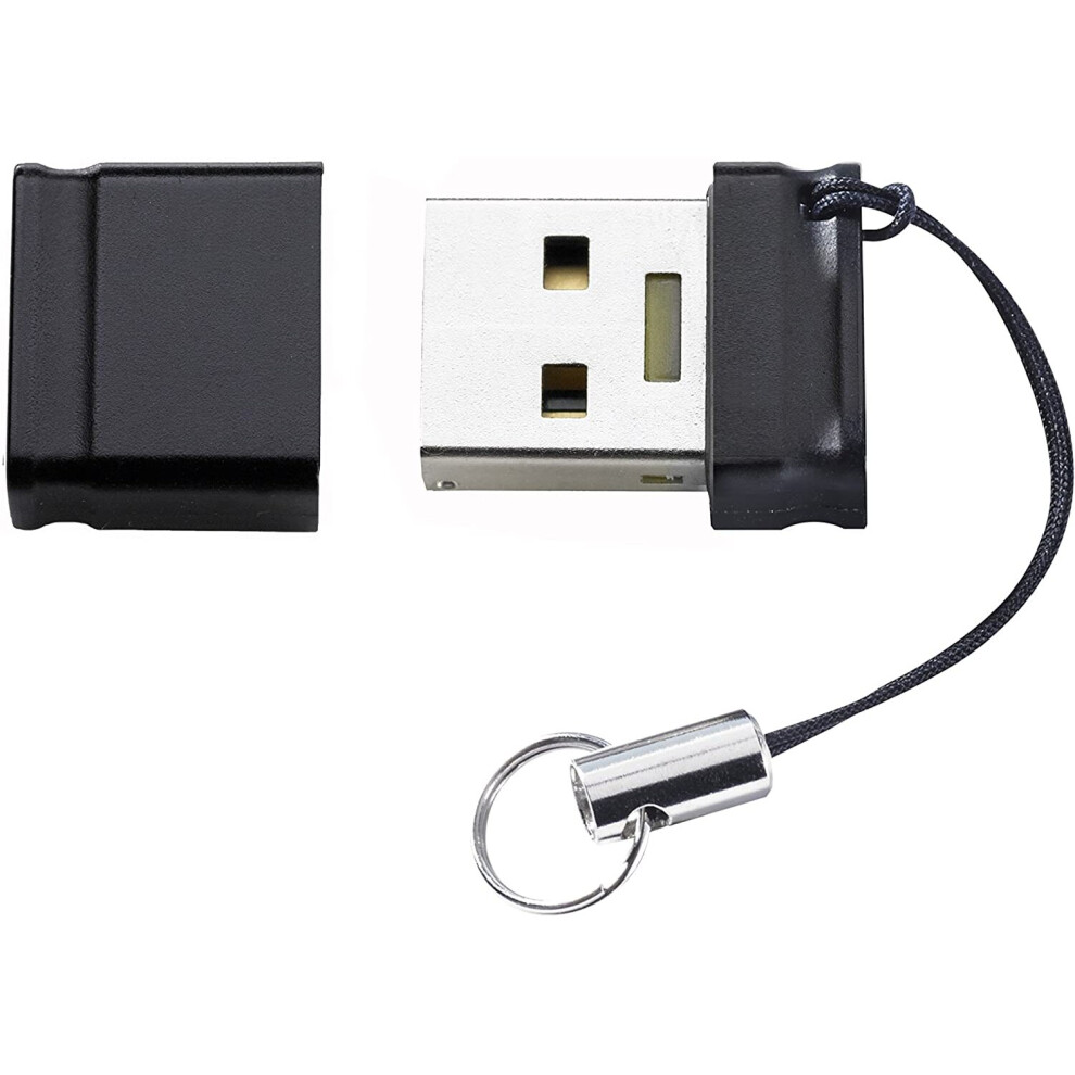 Intenso Slim Line - Flash Drive 128 Gb - Usb 3.0, Black 4034303028887