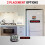 ThermoPro ThermoPro TM01 Kitchen Timer Digital Cooking Timer with Large LCD Display Big Digits Alarm Volume Adjustable Timer Clock Multifunctional Backlit Count 6