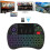 Mini Wireless Multi-media Keyboard Touch Pad Mouse Combo With Scroll Button Handheld Remote LED Backlit Rechargeable For PC Laptop Smart TV Raspberry 6
