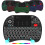 Mini Wireless Multi-media Keyboard Touch Pad Mouse Combo With Scroll Button Handheld Remote LED Backlit Rechargeable For PC Laptop Smart TV Raspberry 4