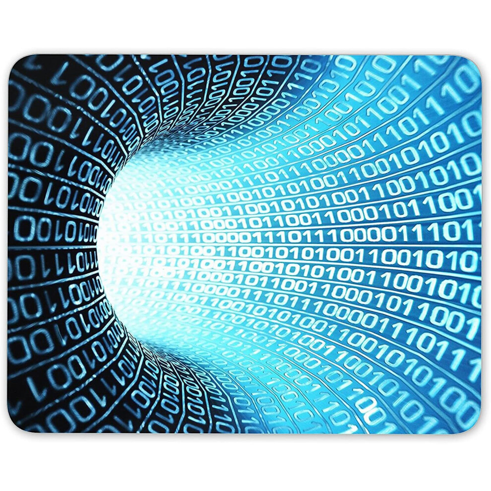 Cool Binary Code Mouse Mat Pad - Gamer Geek Gaming It Office Gift Computer #8964 7625883707148