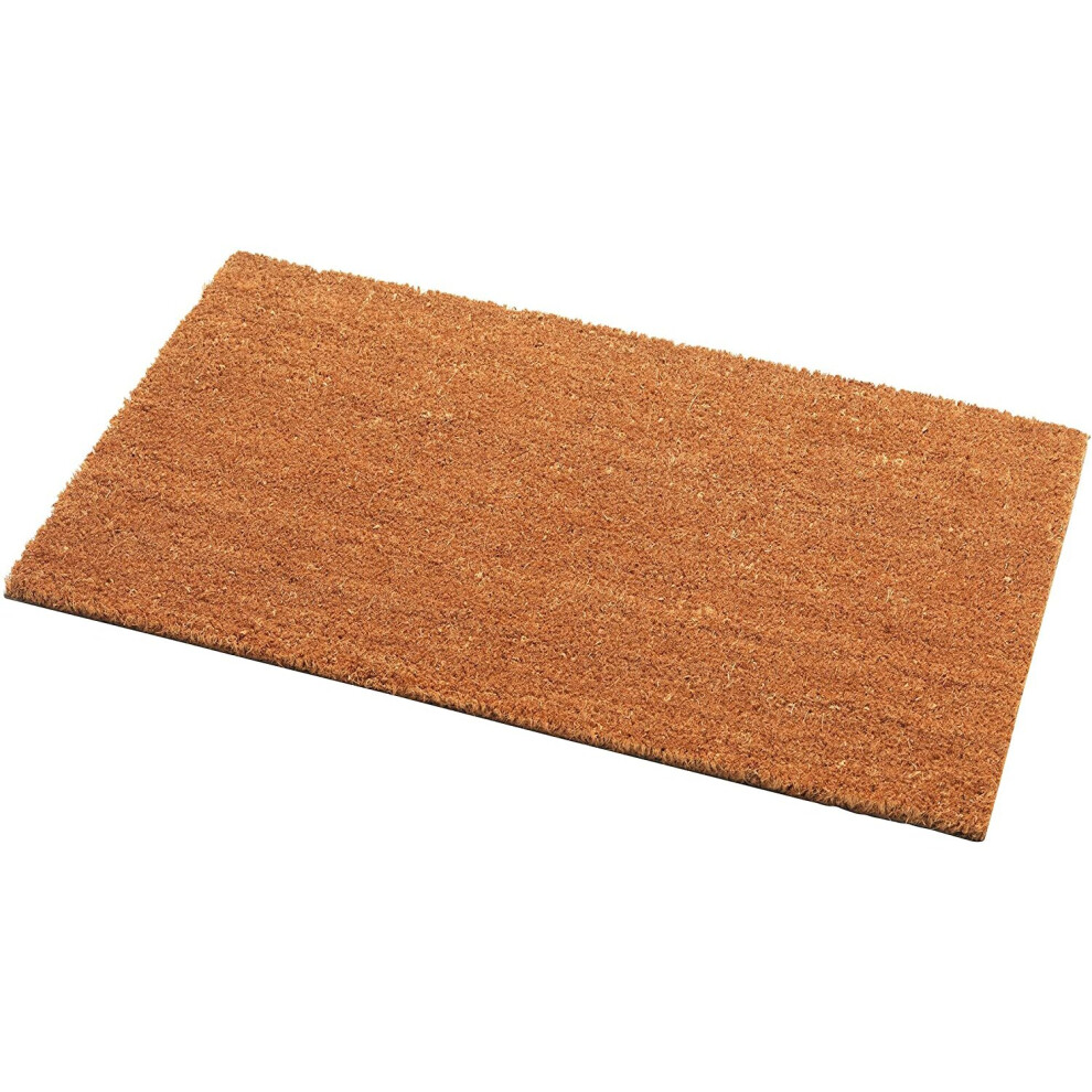 Addis Helmsley Door Mat Highly Absorbent 100% PVC Backing-70 x 40 cm Coir & PVC, Natural Coir, 40 x 70 x 1.5 cm