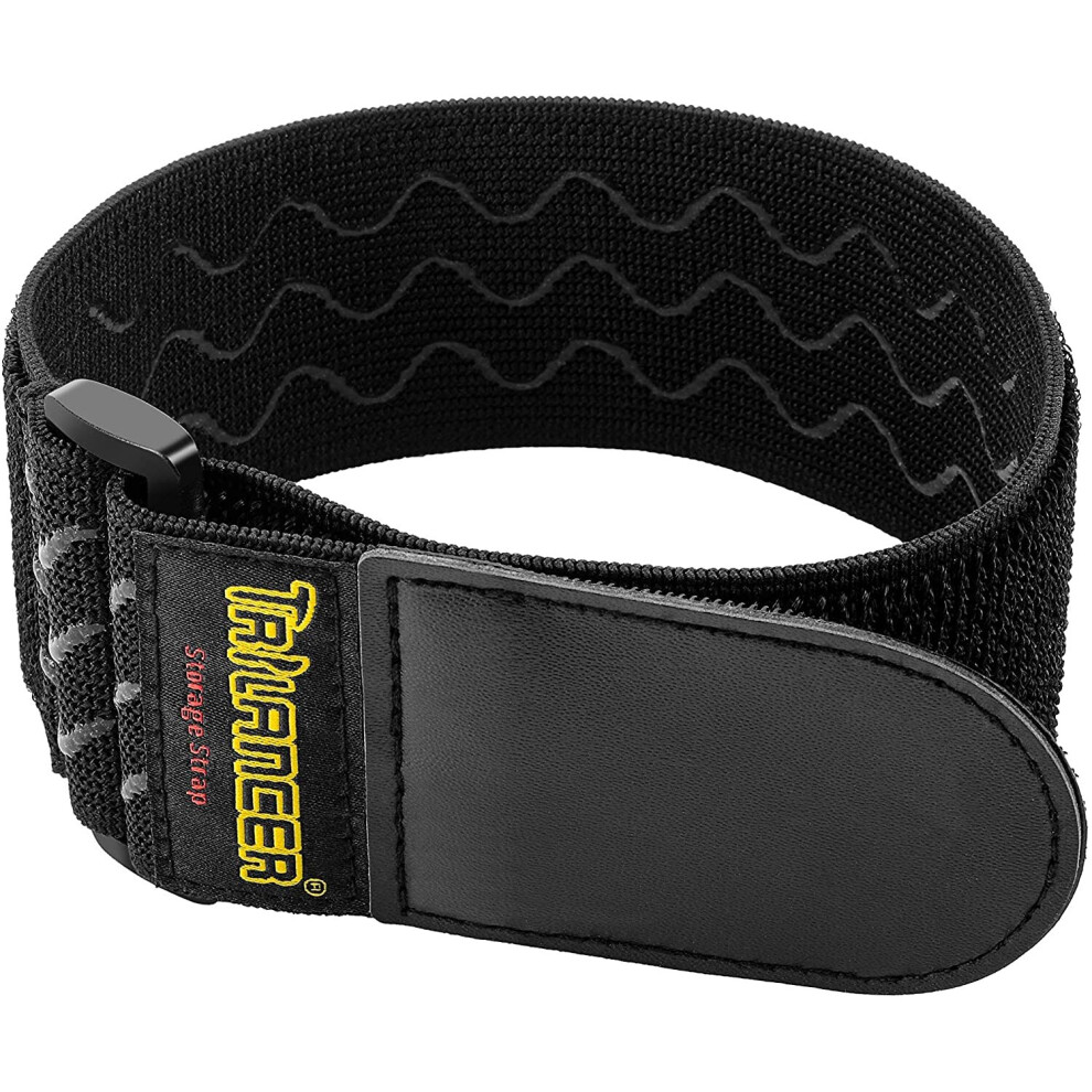 Trilancer Elastic Cinch Straps 18"X2"(8 Pack) With Anti-Slip Silicone, Multipurpose Hook And Loop Storage Straps, Bundling Straps For Bike, Rv, Boat, 300691931288