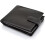 RFID Blocking Mens Soft Leather Wallet with Back Zip Compartment 11cm x 9.5cm x 1.5 cm - Black 4