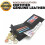 RFID Blocking Mens Soft Leather Wallet with Back Zip Compartment 11cm x 9.5cm x 1.5 cm - Black 1