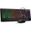 RK400 Rainbow LED Backlit Gaming Keyboard Mouse Combo Bundle UK Layout Black 1