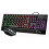 RK400 Rainbow LED Backlit Gaming Keyboard Mouse Combo Bundle UK Layout Black 8