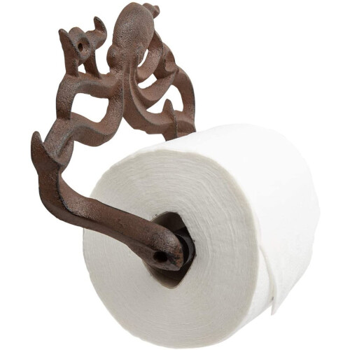  Kraken Octopus Toilet Paper Holder Bathroom Decor