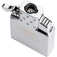 Zippo Unisex's Butane Lighter Insert-Single Torch, Chrome, One Size