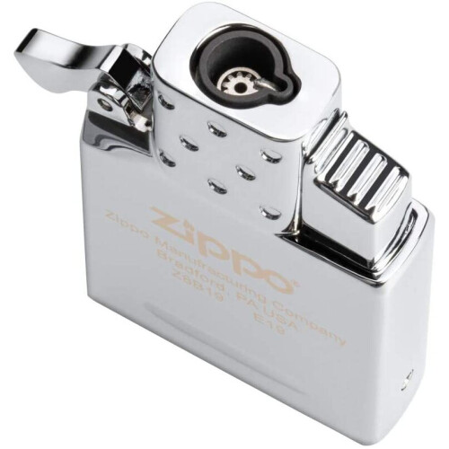 Zippo Zippo Unisex's Butane Lighter Insert-Single Torch, Chrome, One Size