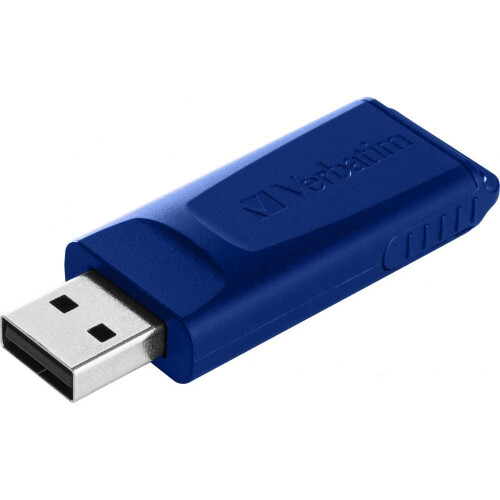 Verbatim USB-Stick - VERBATIM - Slider - 16 GB - USB 2.0 - Blau, Rot, Grün 2