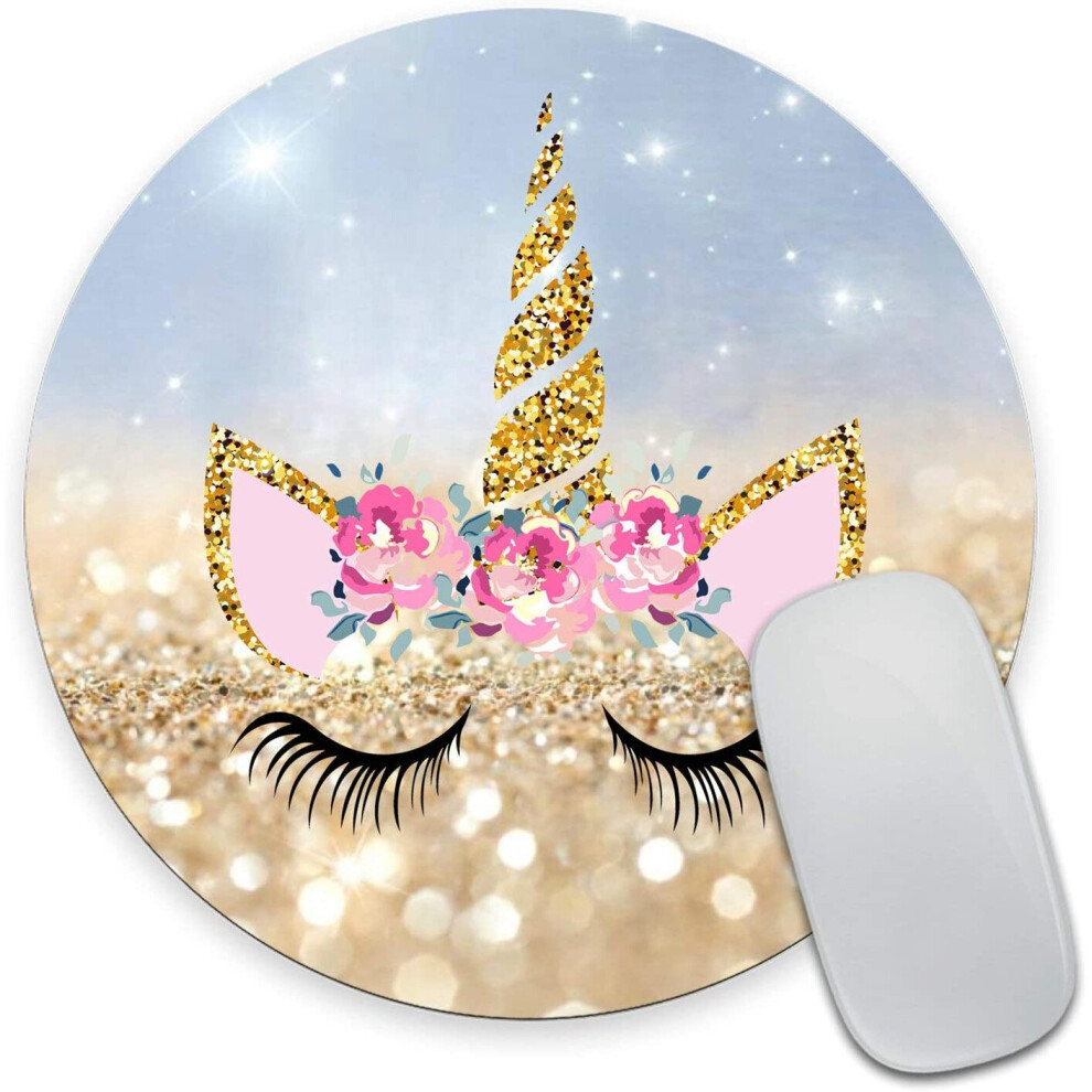 Wasach Unicorn Mousepad, Girly Mouse Pad, Personalized Mouse Pad, Desk Accessories, Desk Decorations 4876573695105