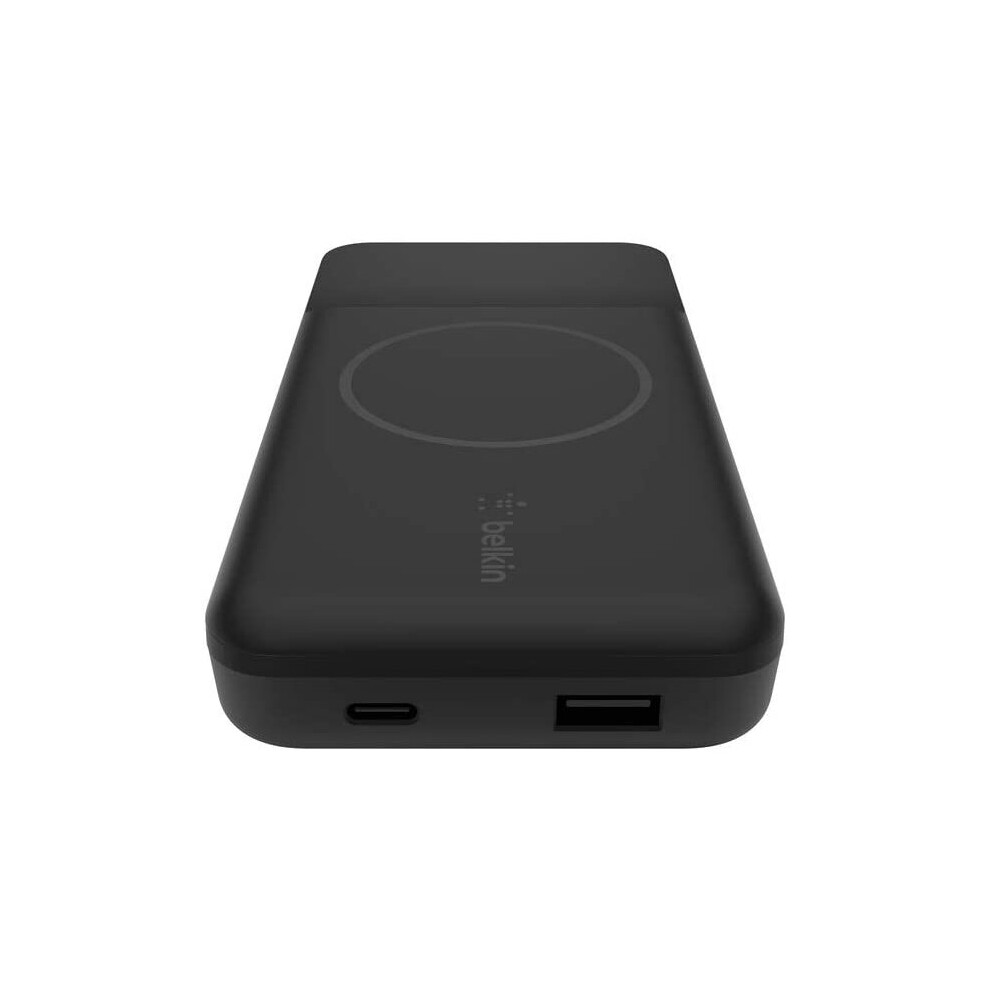 Belkin Magnetic Wireless Power Bank 10K (Portable Charger Compatible with MagSafe for iPhone 12 series, 7.5W Wireless Charging and 18W USB C PD in/out