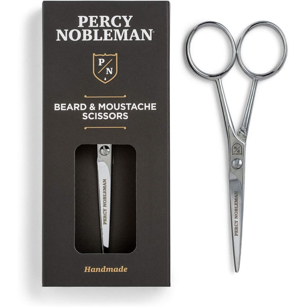Percy Nobleman Beard And Moustache Scissors By