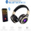 Wireless Headphone Bluetooth Headset with Mic for PC/Cell Phones/Tablet 4