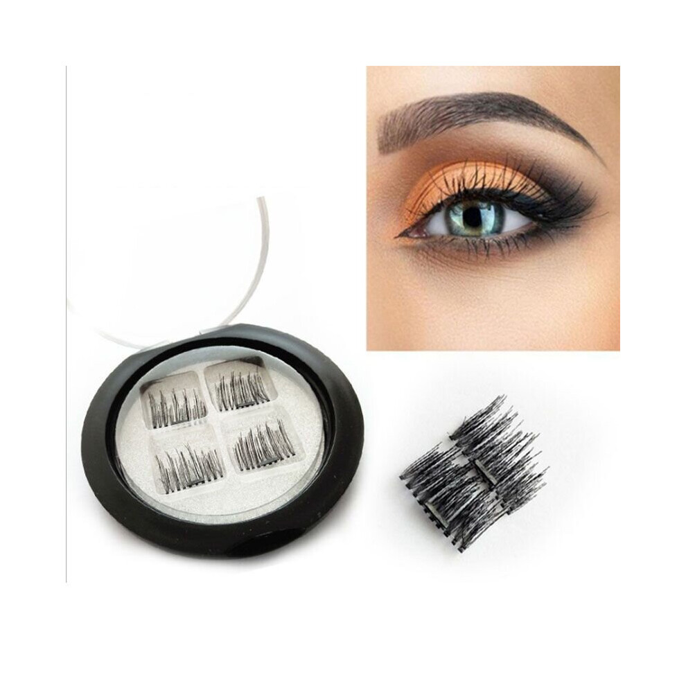 Thin 0.2mm Magnetic Eye Lashes 3D Mink Reusable False Magnet Eyelashes Extension