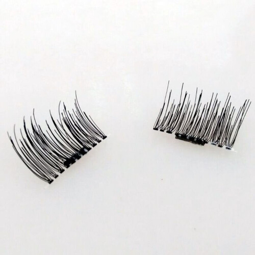 Thin 0.2mm Magnetic Eye Lashes 3D Mink Reusable False Magnet Eyelashes Extension 2