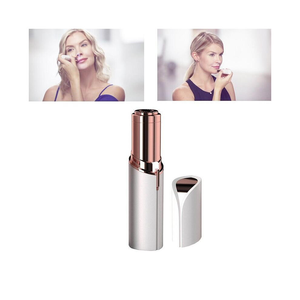 Women Lipstick Epilator Electric Shaving Tool Painless Face Hair Removal Mini