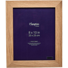 Hampton Frames NEW ENGLAND Solid Oak Wood Display Picture Photo Frame 8x10 (20x25cm) 464880WO