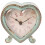 Sass & Belle Boudoir Heart Clock Duck Egg 1