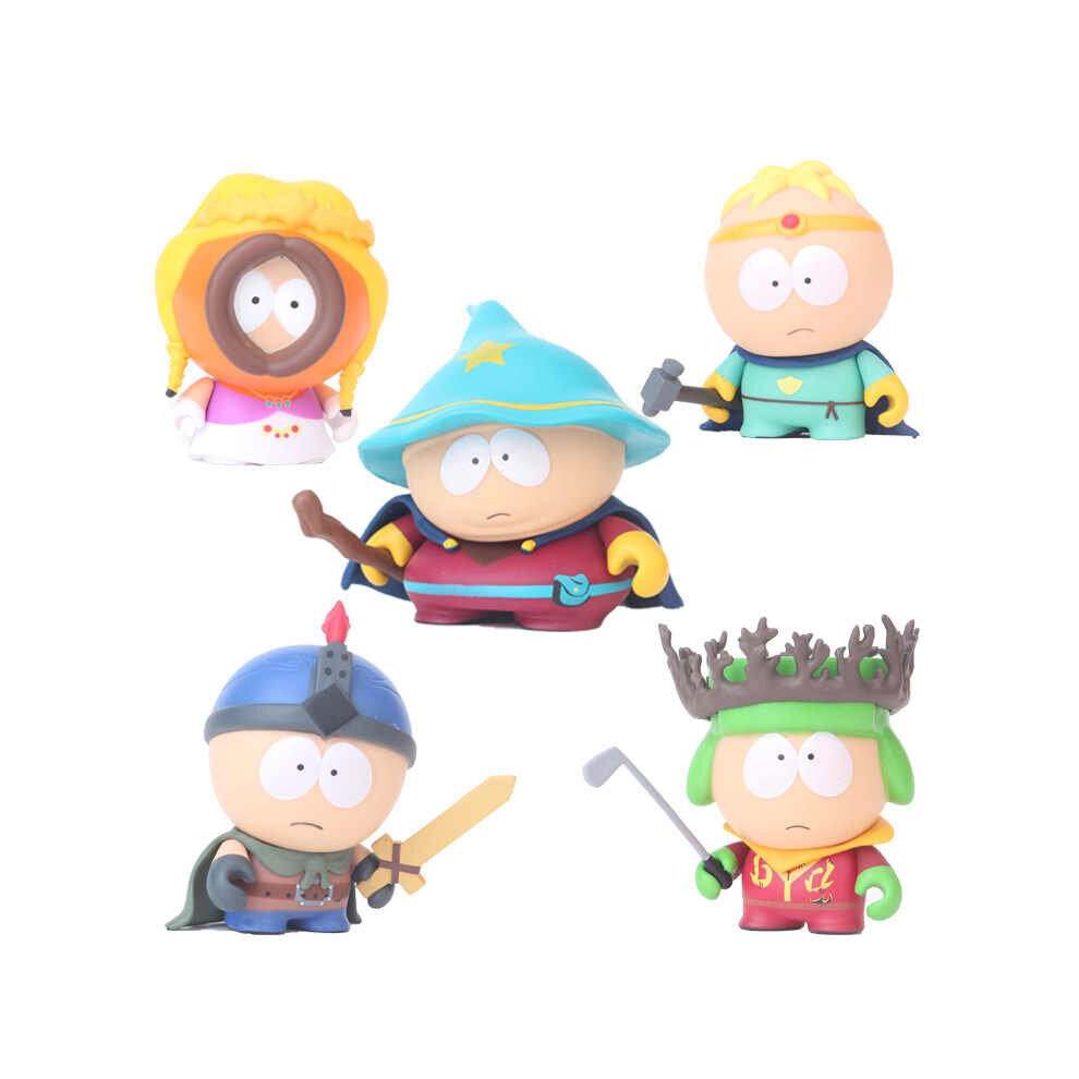 South Park RPG Action Figure Collectibles 5 PC Playset Cartman Kenny