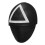 (Triangle) Squid Game Mask | Halloween Costume Accessory 1