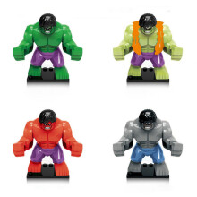 4PCS Hulk Locke Minifigure Fit Lego Building Block Kids Toy