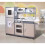 MCC MCC Large Kids Grey/Silver Wooden Kitchen Playset 1