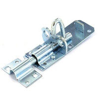 4" Brenton Bolt Heavy Duty Sliding Padlock Bolt Shed Gate Door Bolt