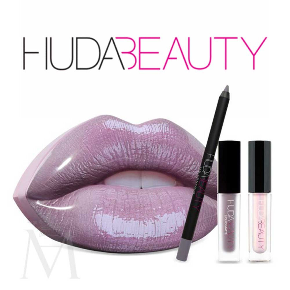 Huda Beauty Contour & Strobe Set Silverfox & Enchanting