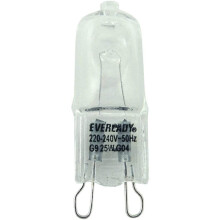 10 x G9 Halogen Light Bulbs 25w EVEREADY Clear