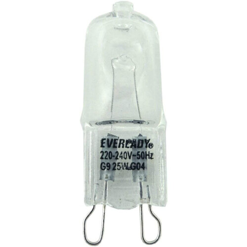 Eveready 10 x G9 Halogen Light Bulbs 25w EVEREADY Clear