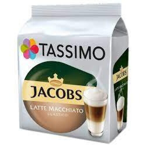 Tassimo Tassimo T Discs Jacobs Latte Macchiato Classico (Case of 5, 40 Drinks) 1