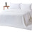 Homescapes Organic Cotton Waffle Blanket/ Throw White, 228 x 228 cm 1