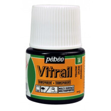 Pintura vitral transparente - PEBEO - 45ml - Amarelo transparente