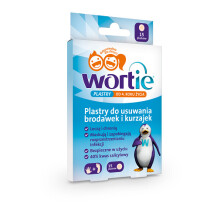 Wortie, plastry do usuwania brodawek i kurzajek, od 4 lat, 15 sztuk