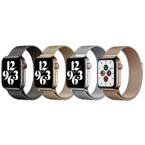 Apple (Graphite, 40mm) Apple Milanese Loop Watch Strap 40mm / 44mm 1