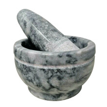 (20cm) Cookspace Himalayan Marble Mortar and Pestle