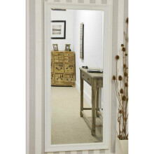 (Ivory) Langton Shabby Chic Dress Mirror 160 x 73 CM Stylish Dressing Mirror
