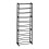 GEEZY GEEZY Shoe Rack 10 Tier Stackable Storage Rack Black Organiser Shelf Unit Space Saving 2