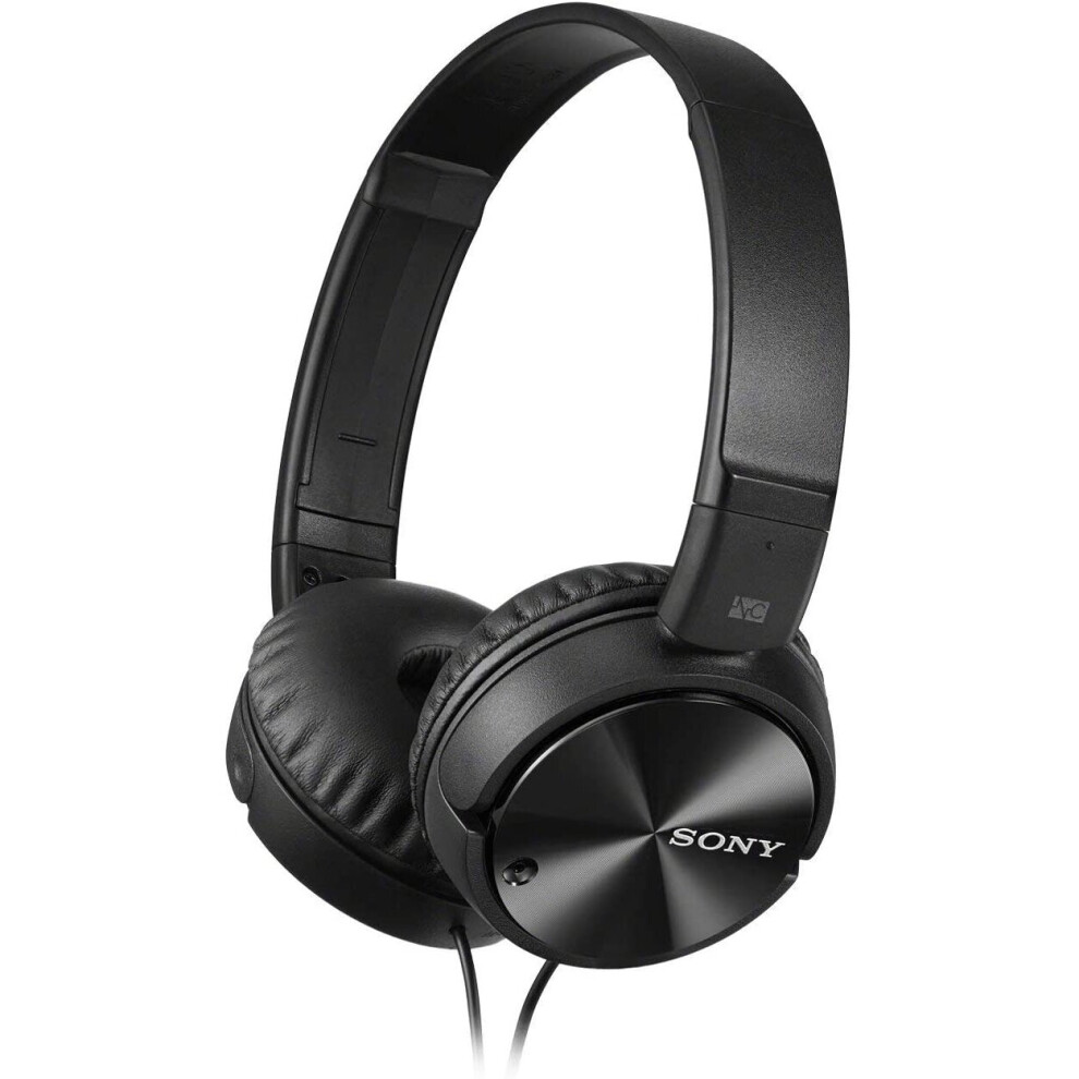 Sony MDRZX110NC Noise Cancelling Headphones, Black