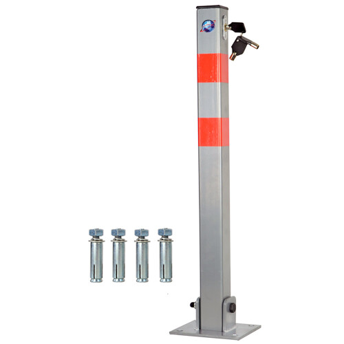 Lockable Folding Car Park Barrier 1