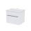 NES Home Nanuya 500mm Wall Hung 1 Drawer Basin Vanity Unit White 6