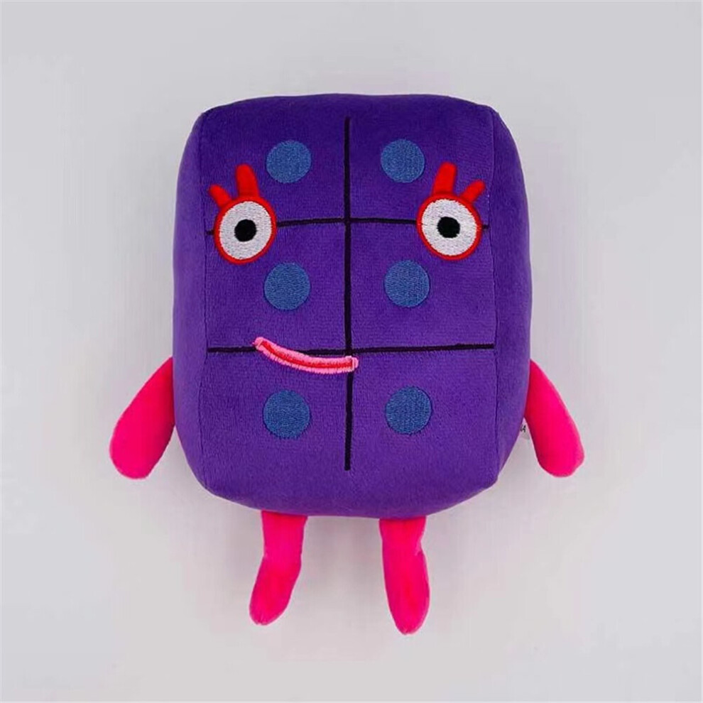 (Six) Numberblocks Plush Toy Math Primer Study New