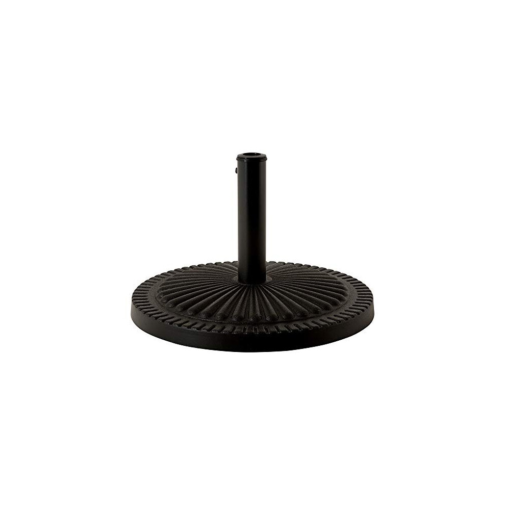 15kg Parasol Base, Round with Patterned Effect