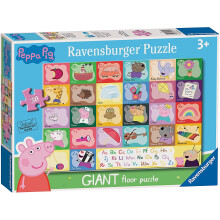 Peppa Pig Alphabet Giant 24 Piece Floor Puzzle - Jigsaw Puzzle