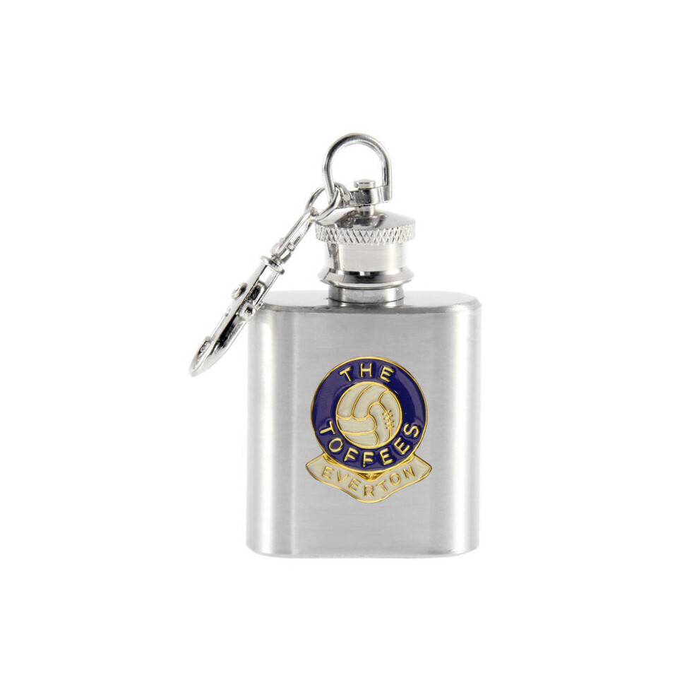 Everton football club 1oz keyring hip flask