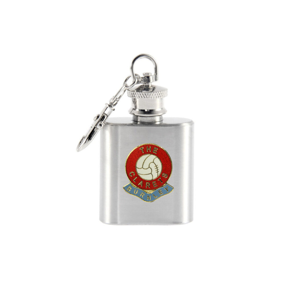 Burnley football club 1oz keyring hip flask