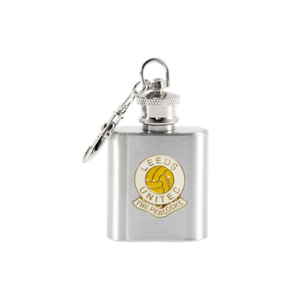 Leeds United football club 1oz keyring hip flask-image-OPC-P8GJDMF-NEW