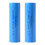 2PCS 18650 Rechargeable Li-ion Battery 3.7V 2200mAh Lithium Cells Flat Top BC874 1